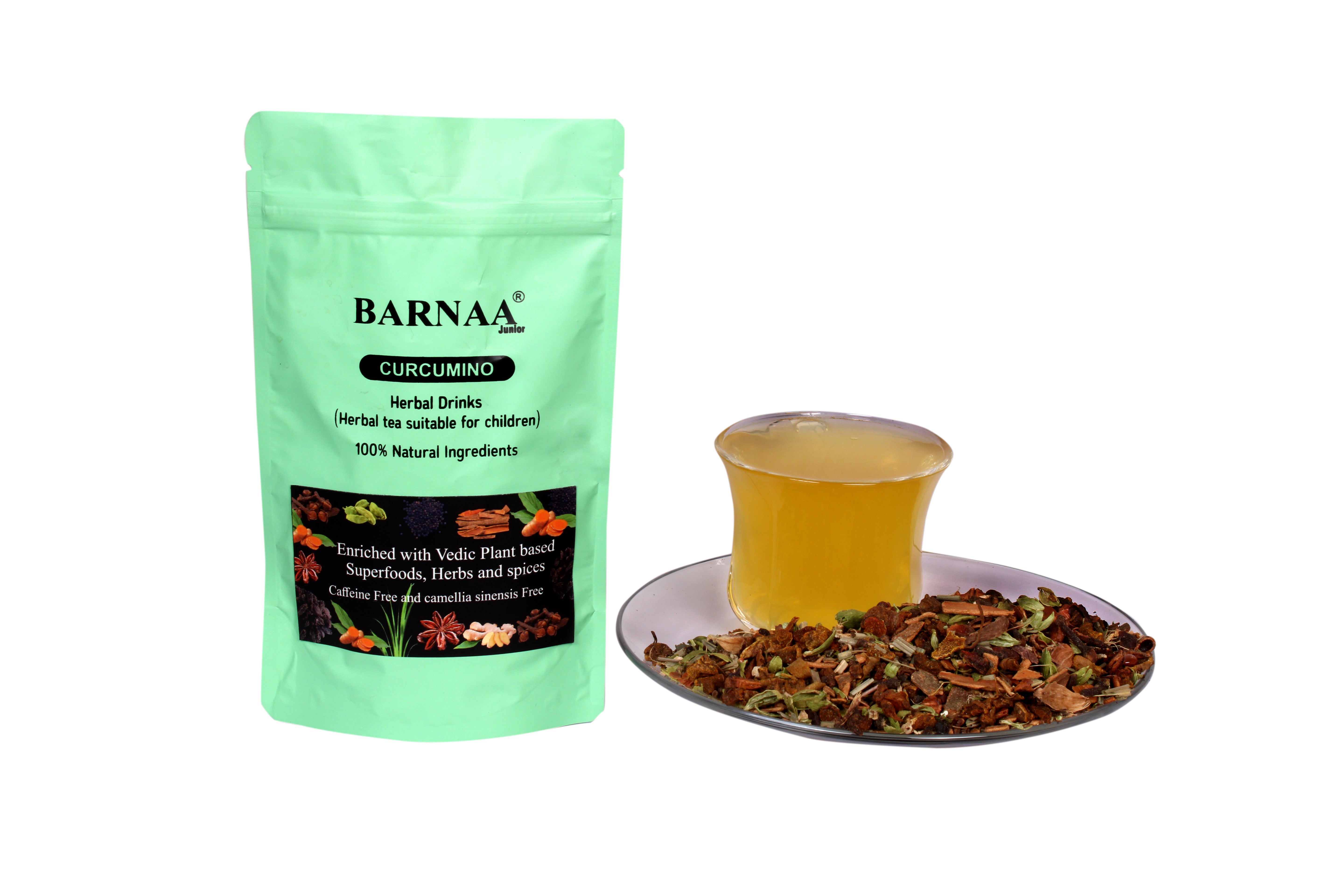 BARNAA CURCUMINO || CAFFEINE-FREE ENERGY DRINK||CURCUMIN 38 mg PER SERVE || HELP IN IMMUNITY || ANTI-IMFLAMATORY PROPERTIES