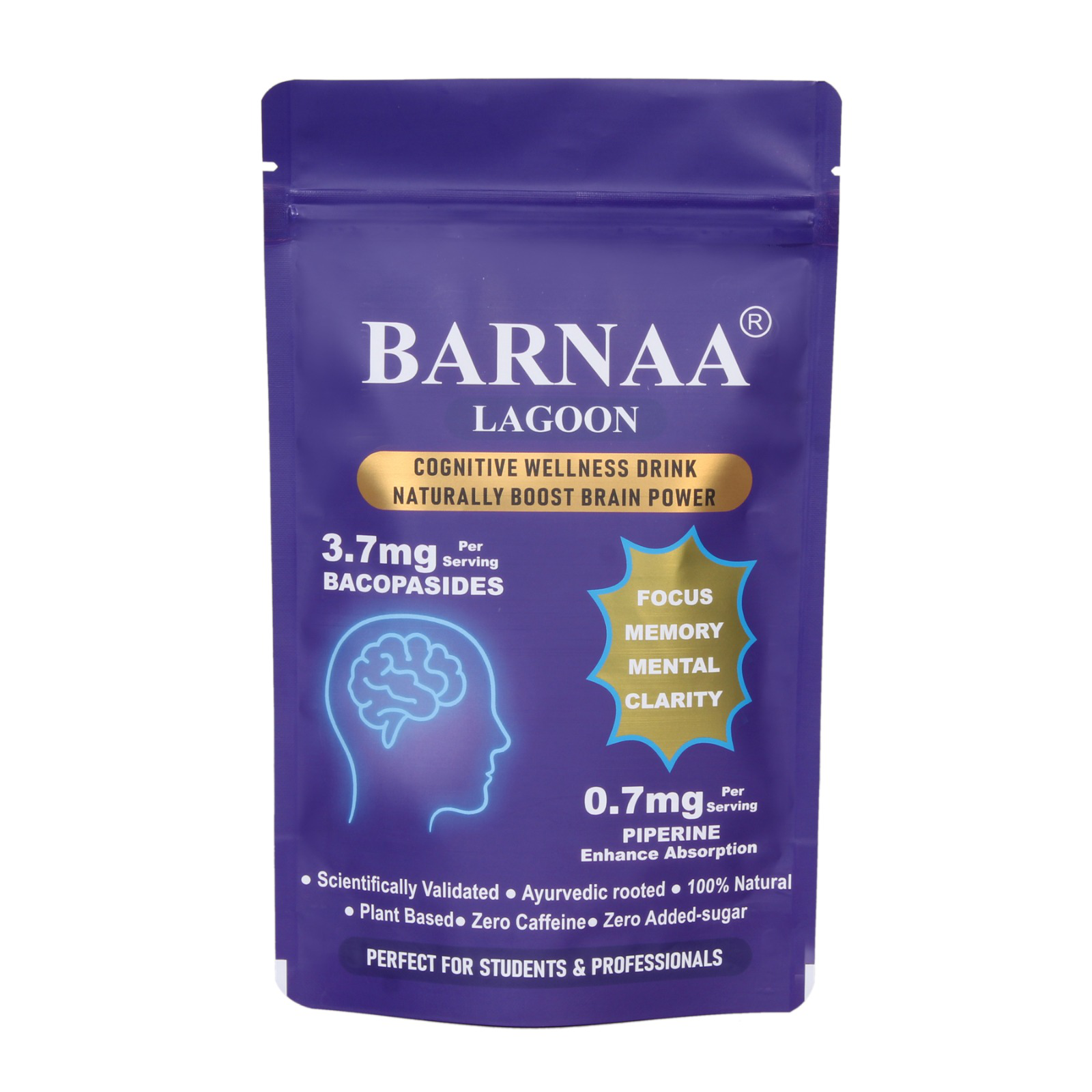 Sharper Focus. Stronger Memory. Mental Clarity. — BARNAA LAGOON Cognitive Wellness Drink